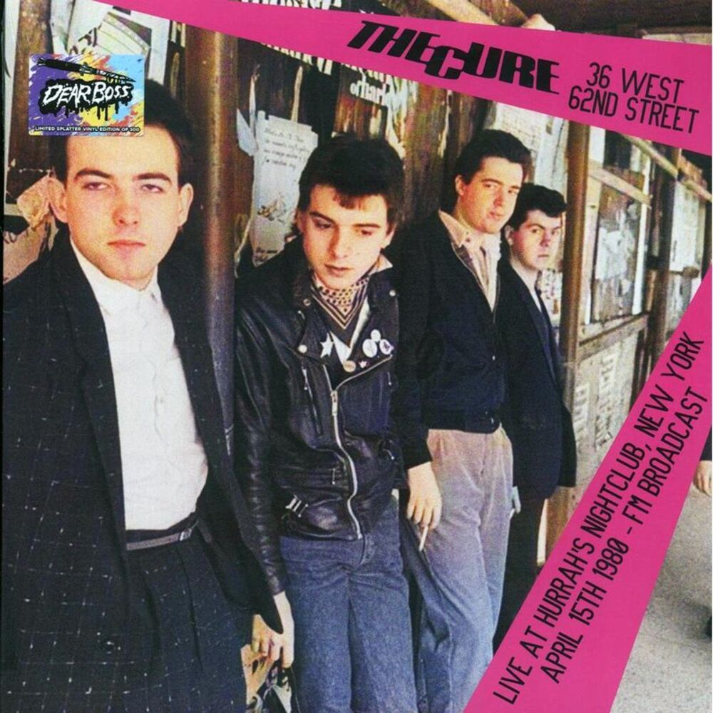 The Cure - Live At Hurrah's Nightclub, New York, April 15th 1980 (ltd. 300 copie